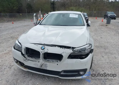 2015 BMW 528I из США, поврежденный, VIN WBA5A5C5XFD517442